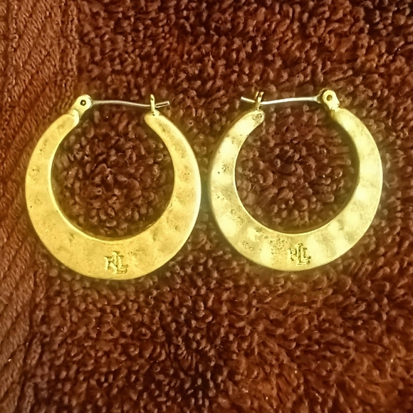 Ralph Lauren Hoop Earrings - Picture 2 of 4